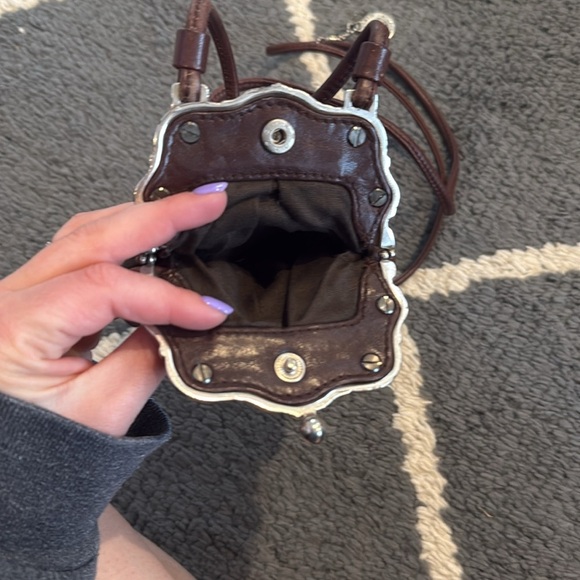 Vintage Brighton Brown Leather Bag - Picture 5 of 6